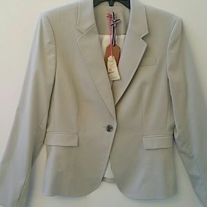 Cremieux Nita blazer in island escape SZ 10